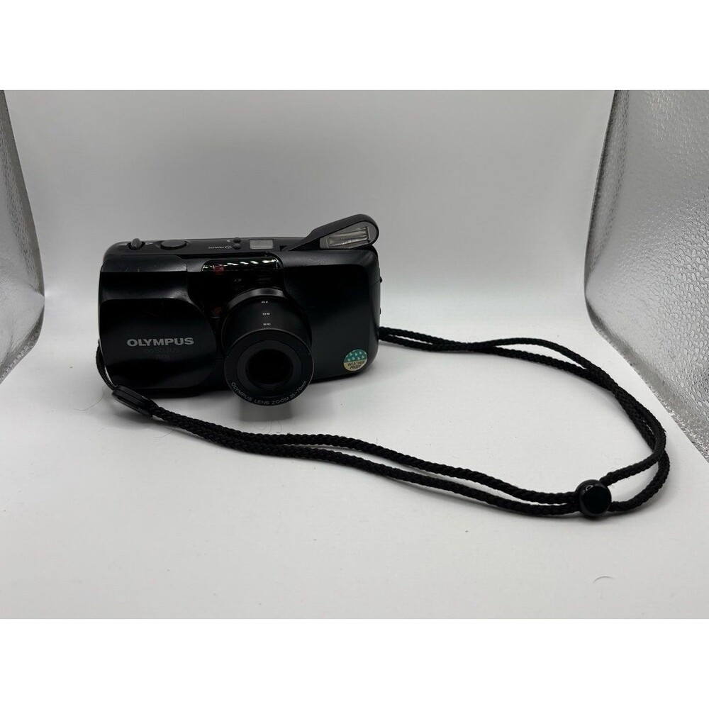 Olympus Stylus Zoom 35-70mm Point & Shoot Black 35mm Film Camera